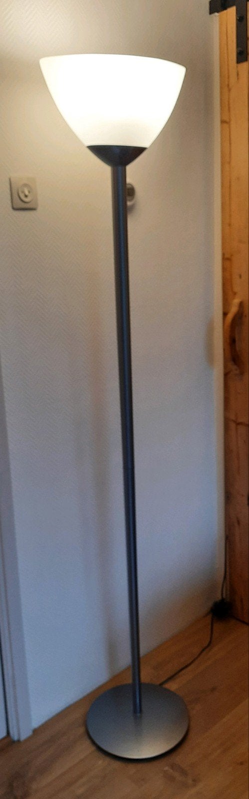Vloerlamp ikea type arkö G0007 zeldzaam,lees de beschrijving, Ophalen, E27 (groot), Zo goed als nieuw, Glas