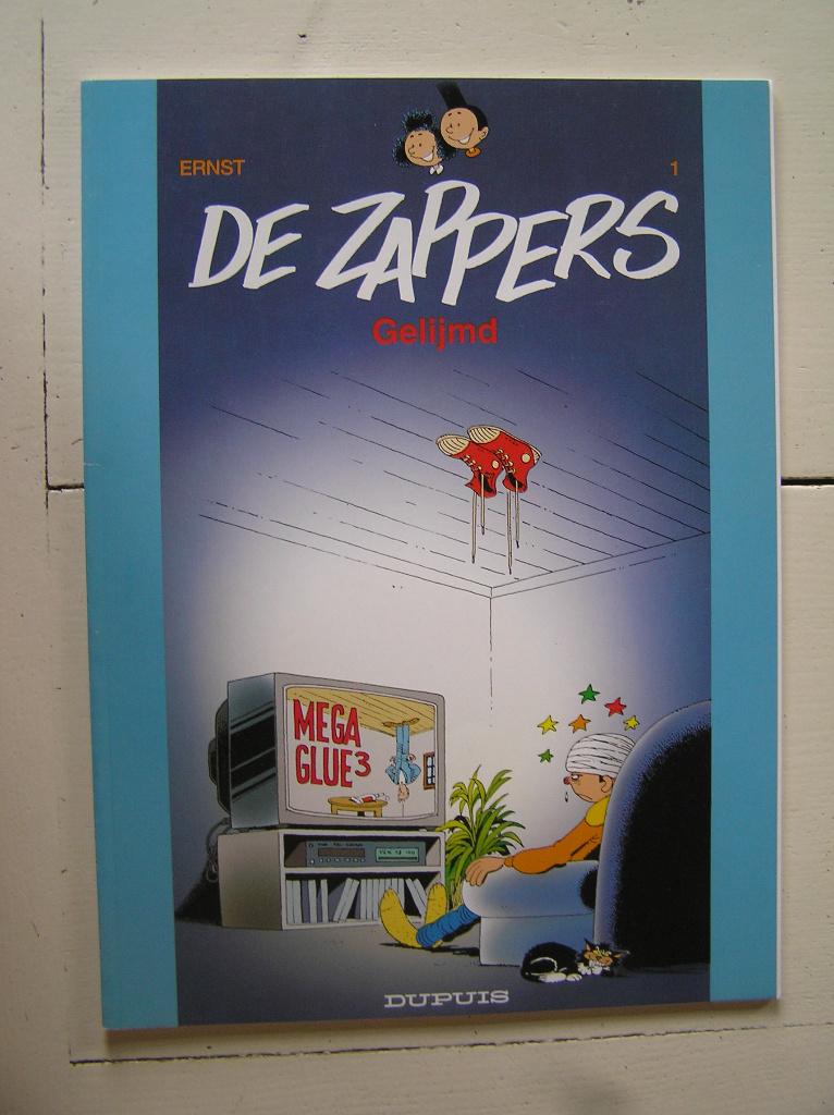 De Zappers. 1 - 5 - 6 - 12, Meerdere stripboeken, Ophalen of Verzenden, Gelezen