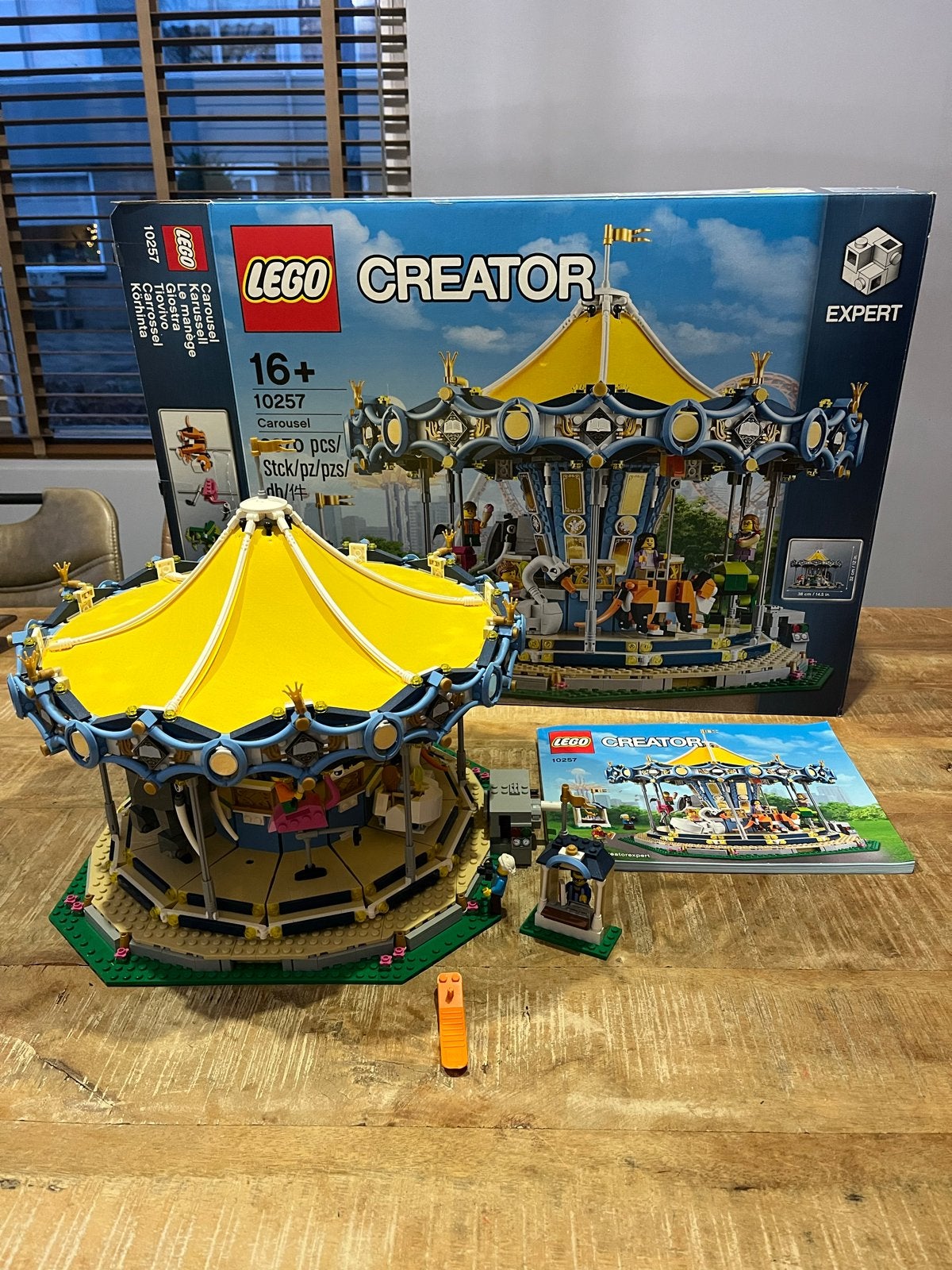 Lego Creator Expert 10257 Carrousel - 100% Compleet met Doos, Ophalen of Verzenden, Zo goed als nieuw, Lego
