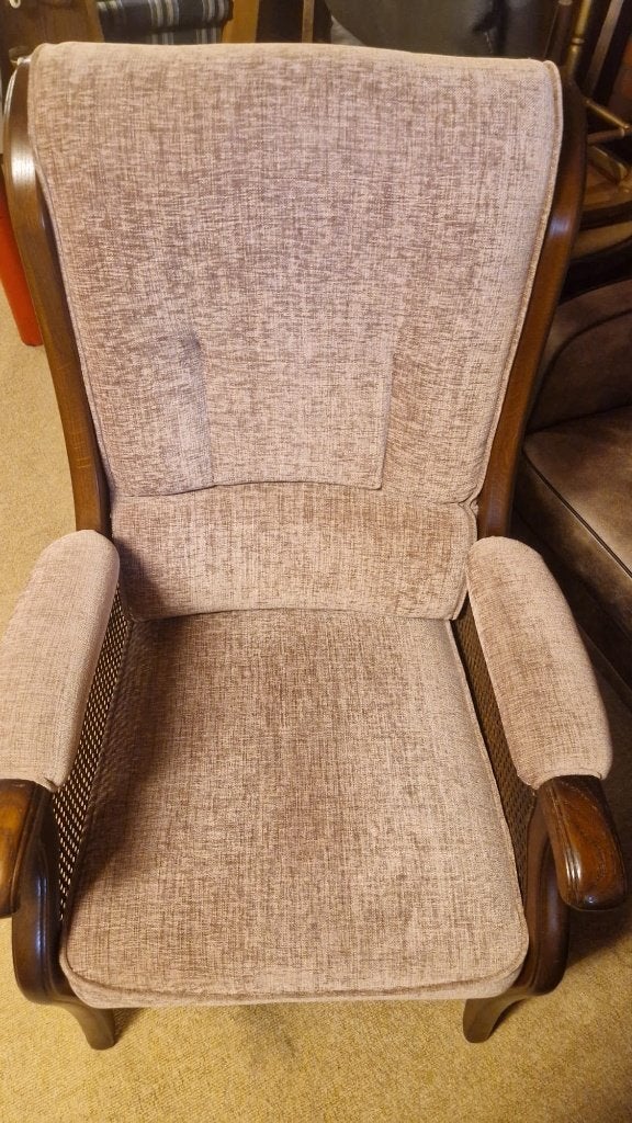 klassieke fauteuil, Ophalen, Hout, Gebruikt, 75 tot 100 cm