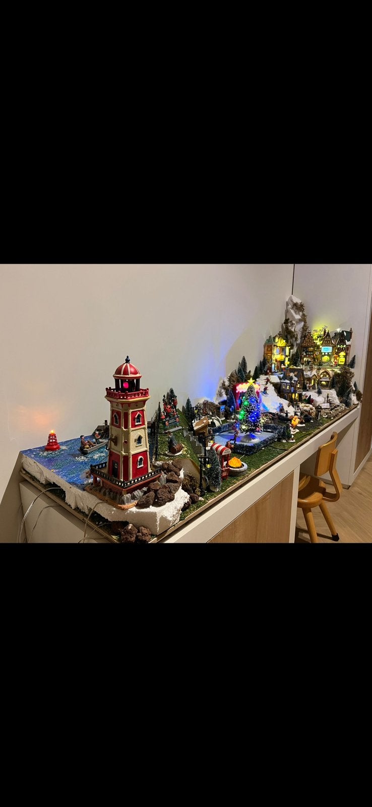 Kerstdorp compleet lemax, Diversen, Ophalen, Zo goed als nieuw