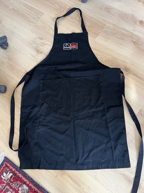 Schort.zwart, Ophalen of Verzenden, Nieuw, Zwart, Schort