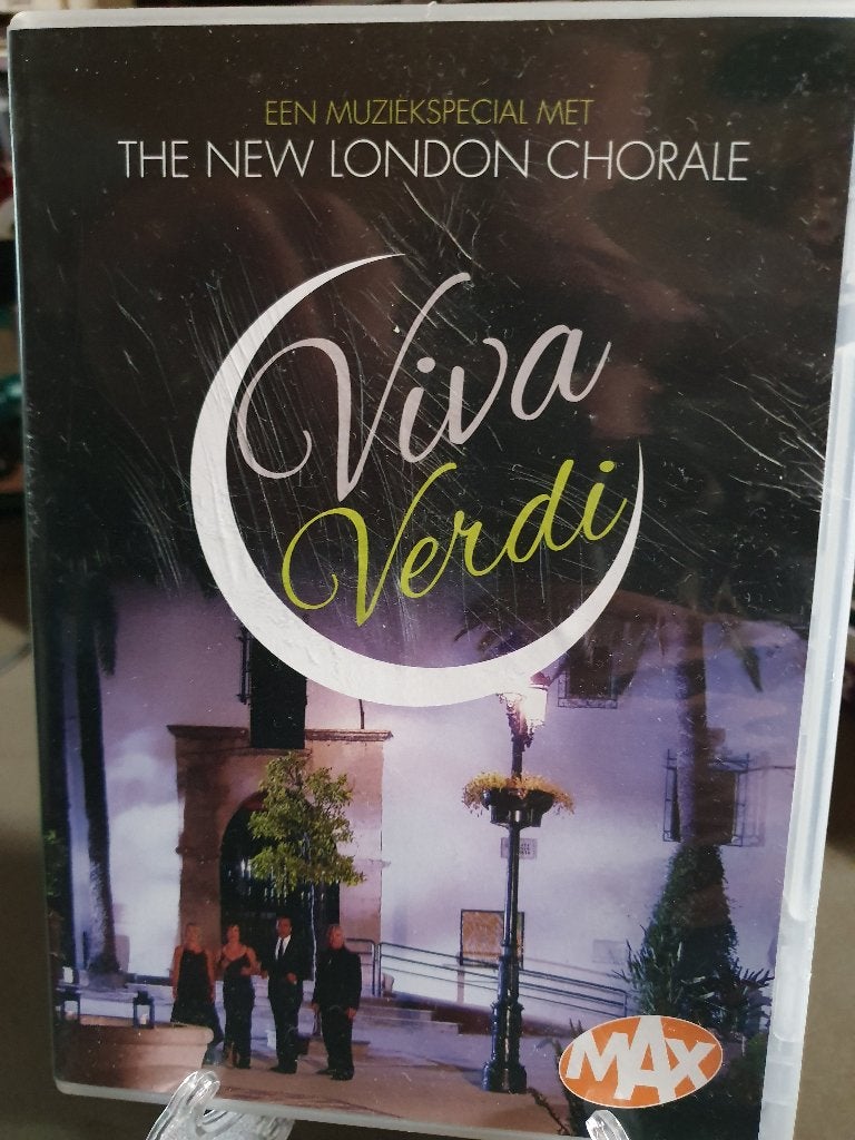 The New London Chorale - Viva Verdi DVD, Alle leeftijden, Ophalen, Zo goed als nieuw