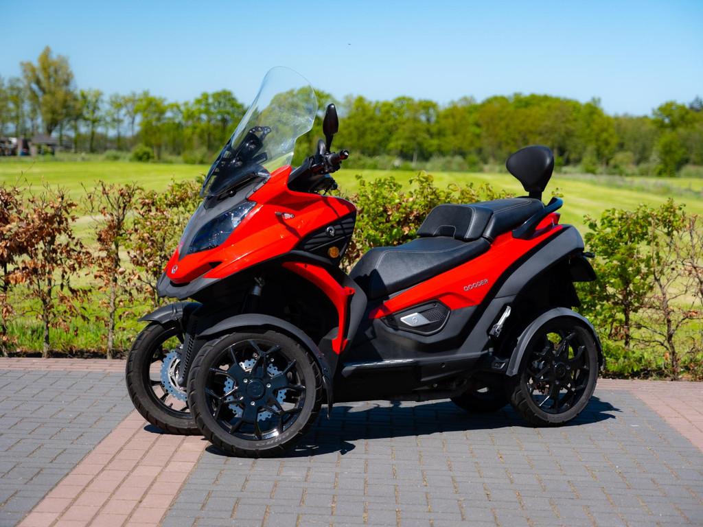 Qooder Quadro QV4 | Hoog windscherm | Navi | Etc.. diverse o, Scooter, Bedrijf, 399 cc, Quadro