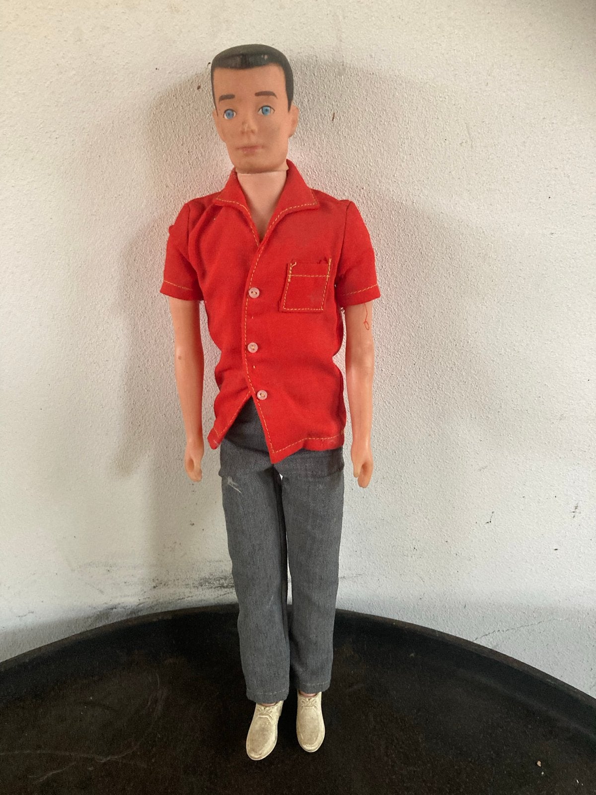 Vintage Ken pop (Barbie) - Jaren '60, Ophalen of Verzenden, Gebruikt, Barbie