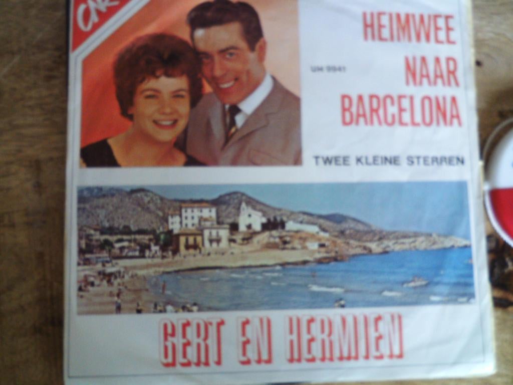 gert en hermien - heimwee naar barcelona  6mei, 7 inch, Single, Ophalen of Verzenden, Nederlandstalig