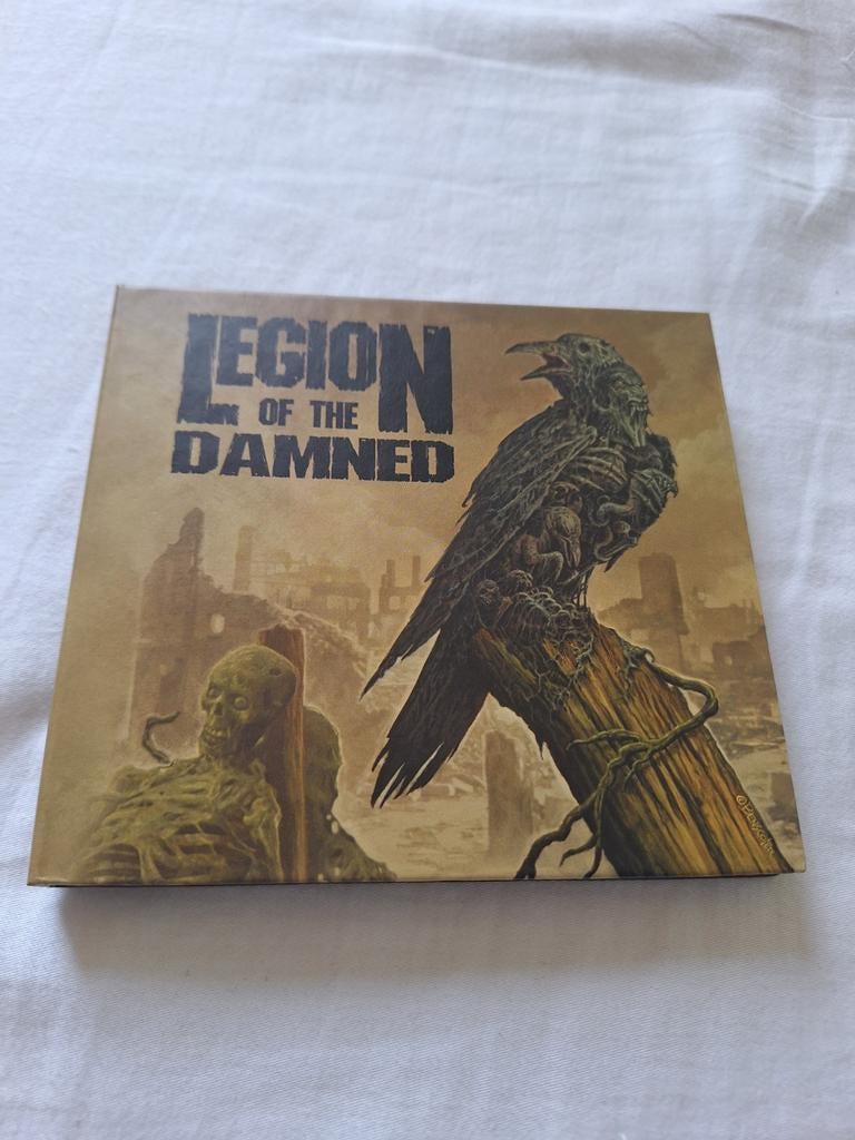Legion of the damned ravenous plague digibook cd dvd, Verzenden, Zo goed als nieuw