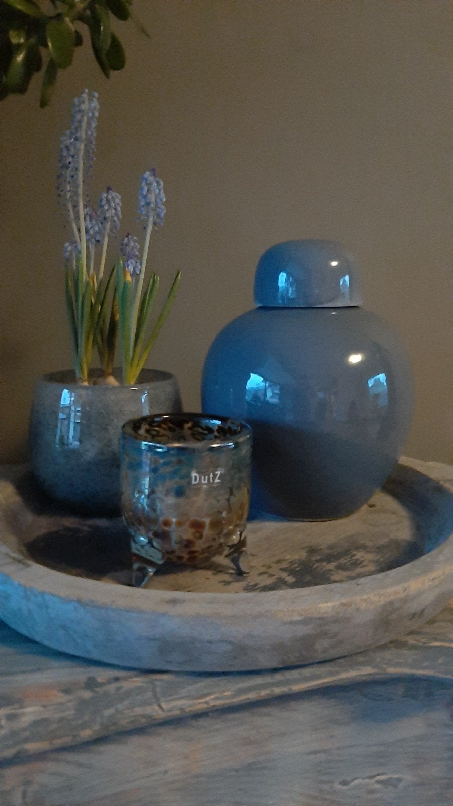 Gemberpot blauw, Ophalen of Verzenden, Blauw