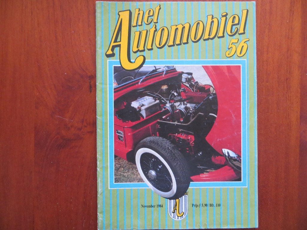 Het Automobiel 56 Schlumpf, Alfa Giulietta, Spitifire, GT6, Ophalen of Verzenden, Zo goed als nieuw, Alfa Romeo