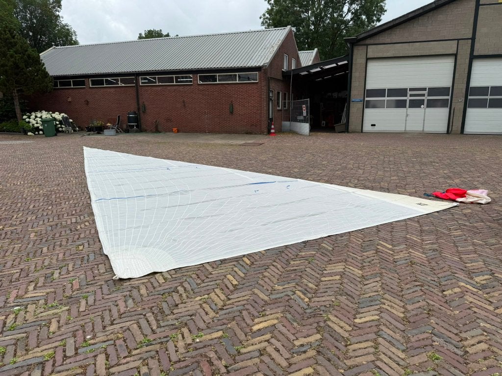Rolgrootzeil Halsey Jeanneau Sun Odyssey 45.1, Ophalen, Gebruikt, Grootzeil, 30 tot 60 m²