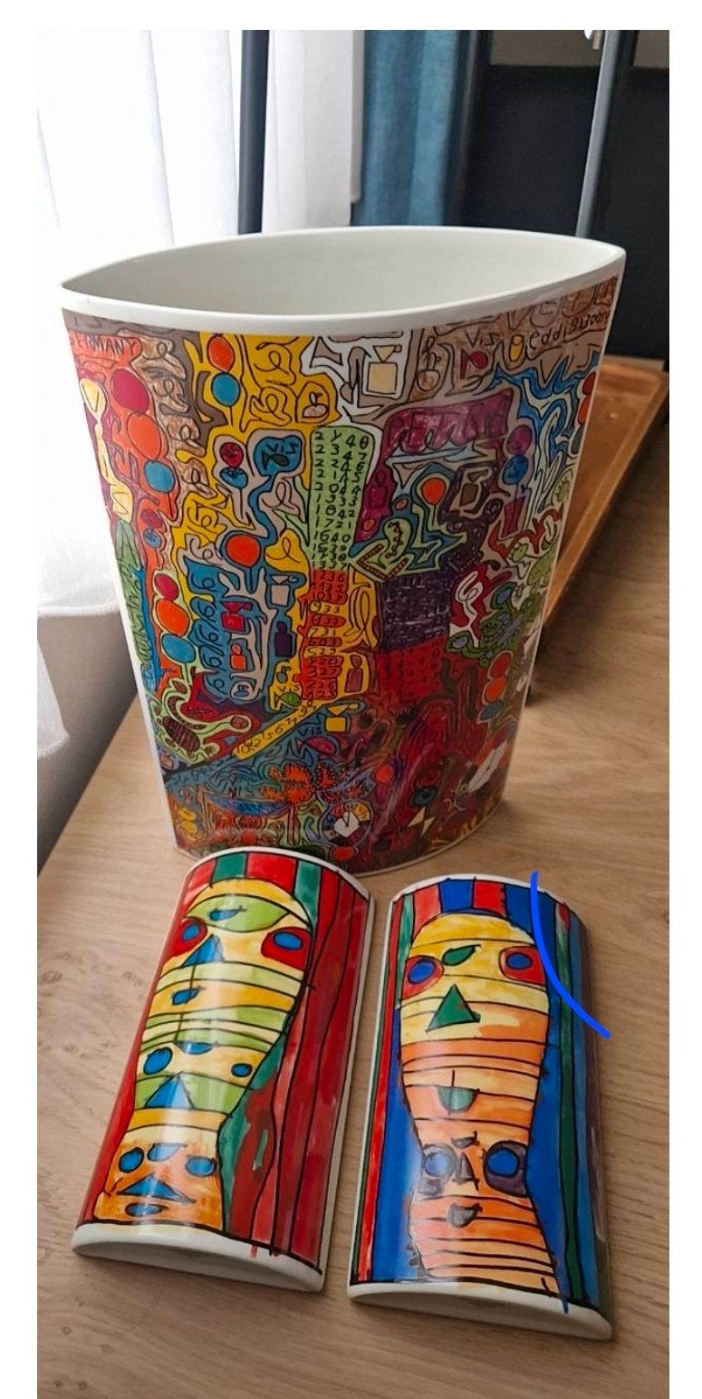 Kunst vazenset Leones collectie, Ophalen