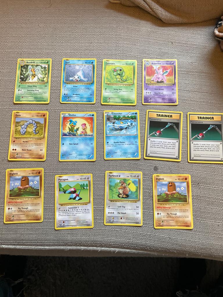 Pokemon kaarten, Ophalen