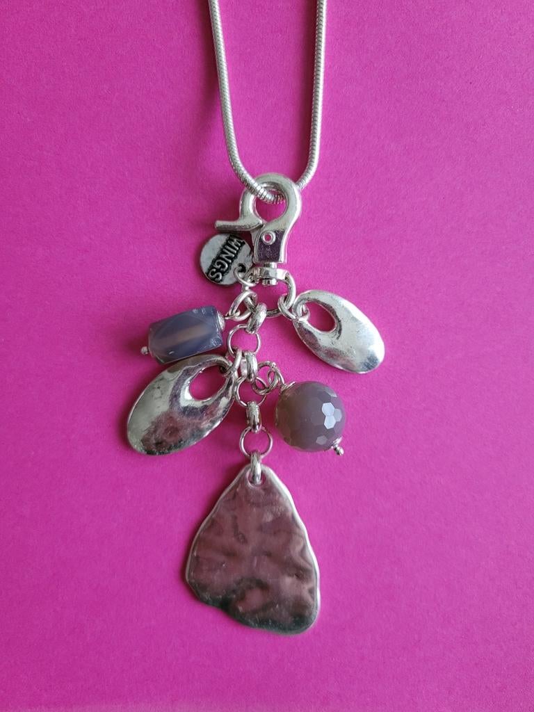 Diverse Sieraden, halskettingen jaren 90., Sieraden, Tassen en Uiterlijk, Ophalen of Verzenden, Overige kleuren, Overige materialen