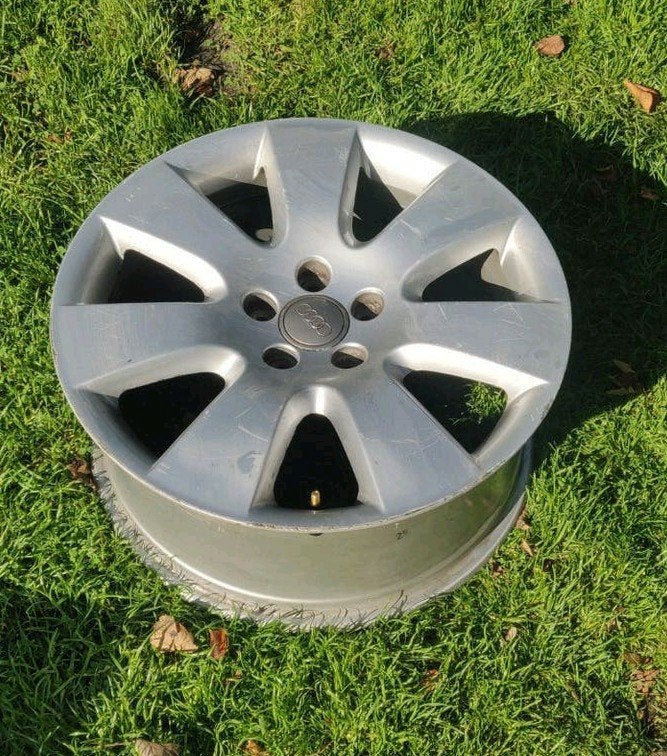 Audi velgen origineel (2 stuks) - 18 inch, Ophalen, 18 inch, Banden en Velgen, Personenwagen