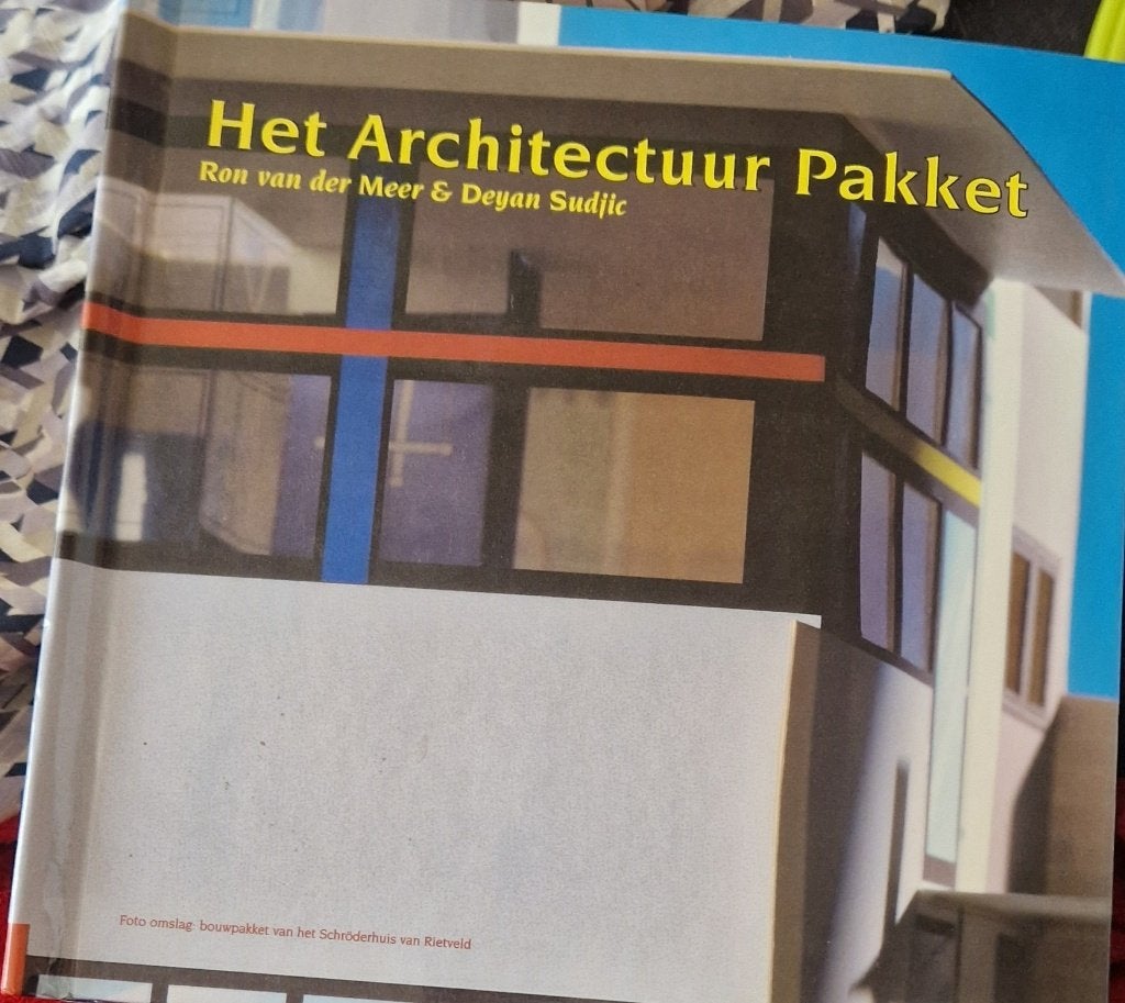 Architectuur pakket boek, Zo goed als nieuw, Architectuur algemeen, Ron van Meer en Deyan Sudjic, Ophalen of Verzenden