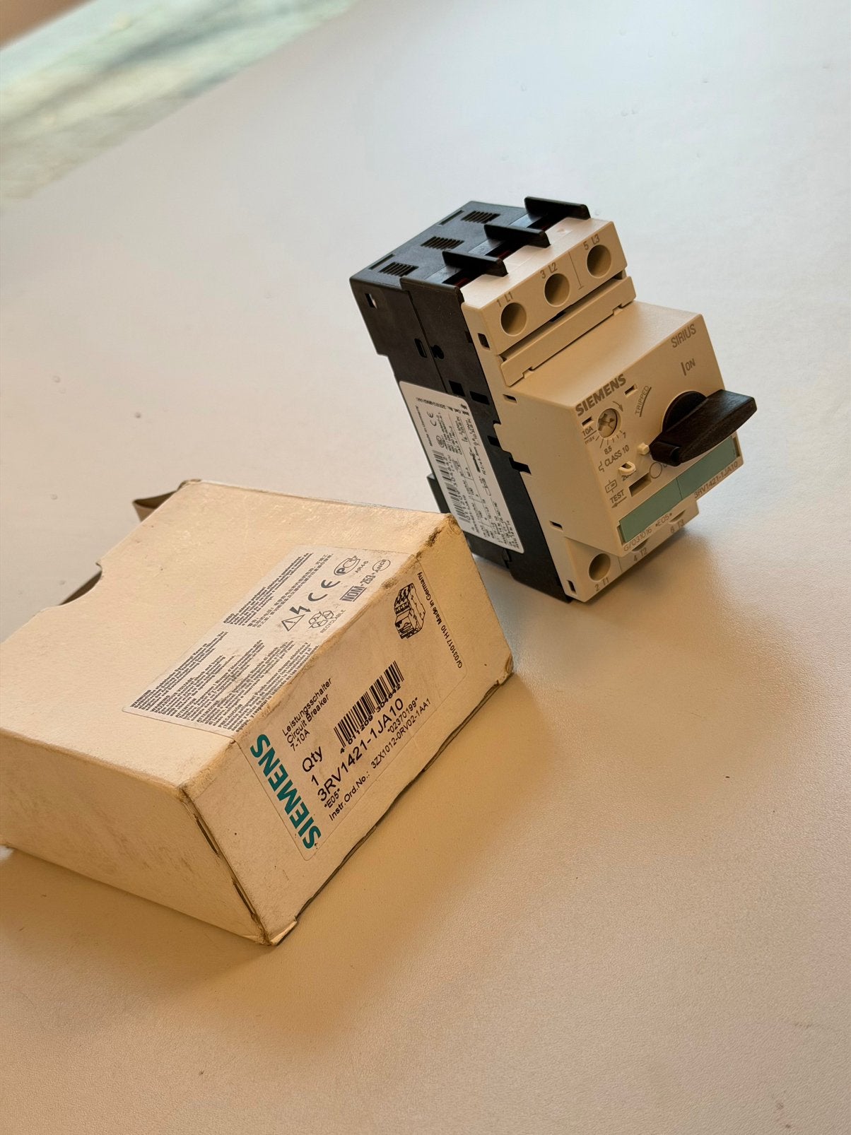 Siemens SIRIUS 3RV1421-1JA10 Vermogensschakelaar Nieuw, Hobby en Vrije tijd, P, P, P, Nieuw