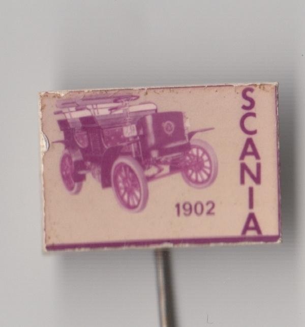 Auto Scania speldje, Verzamelen, Speldjes, Pins en Buttons, Gebruikt, Speldje of Pin, Overige onderwerpen, Ophalen of Verzenden