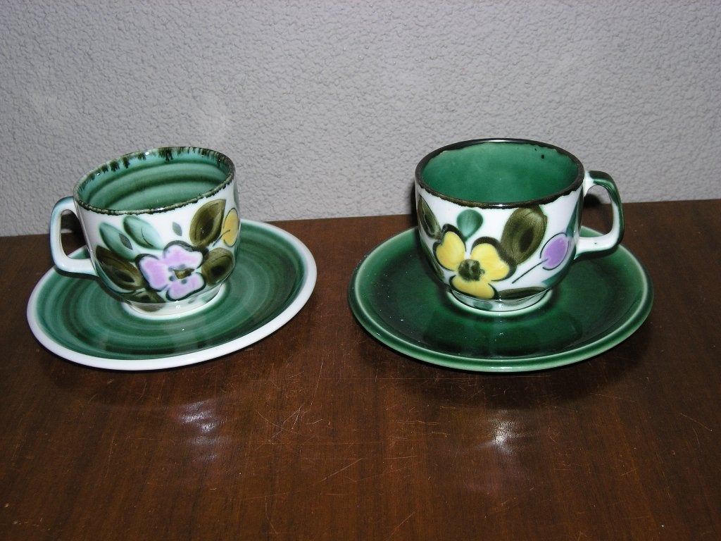 Boch Belgium 'In the Mood' 10x kop en schotel 1x soepkom, Huis en Inrichting, Keuken | Servies, Gebruikt, Villeroy & Boch, Ophalen of Verzenden