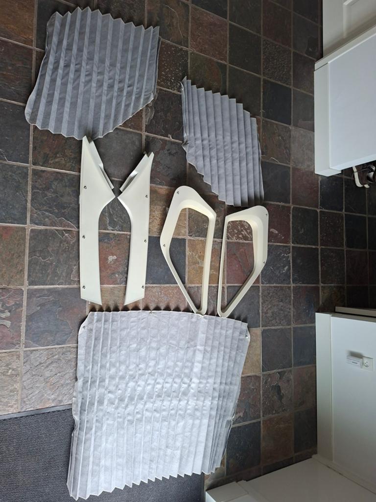 Zonwering screen set voor Fiat, Peugot, Citroen, cabine X250, Ophalen of Verzenden, Zo goed als nieuw