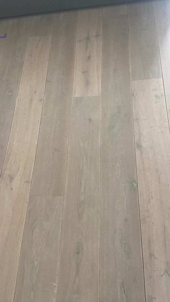 Rustiek massief eiken vloerdelen, Gebruikt, 10 m² of meer, 10 tot 30 cm, Hout