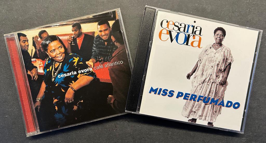 CESARIA EVORA - Café Atlantico & Miss Perfumado ( 2 CDs ), Ophalen of Verzenden, Zo goed als nieuw, Latijns-Amerikaans