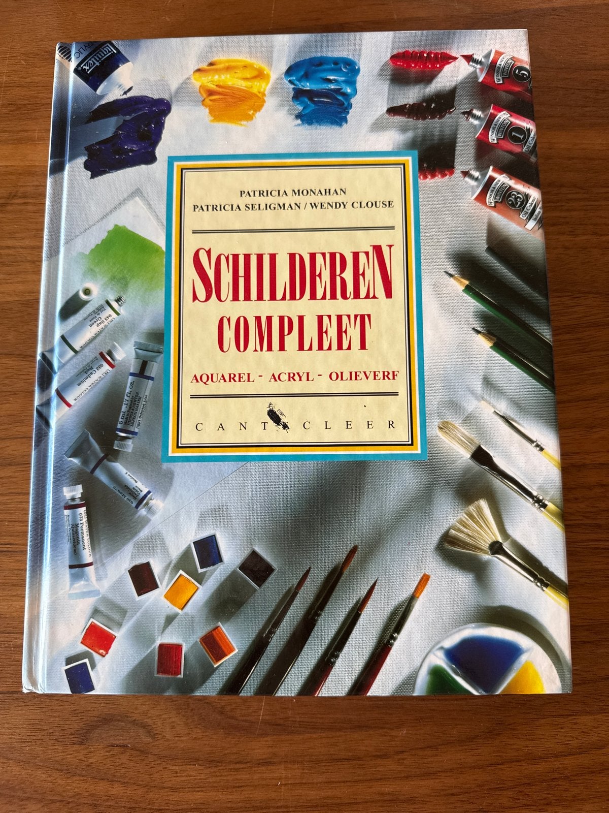 Schilderen Compleet: Aquarel, Acryl, Olieverf Boek, Hobby en Vrije tijd, Schilderen, Ophalen of Verzenden, Gebruikt, Overige typen