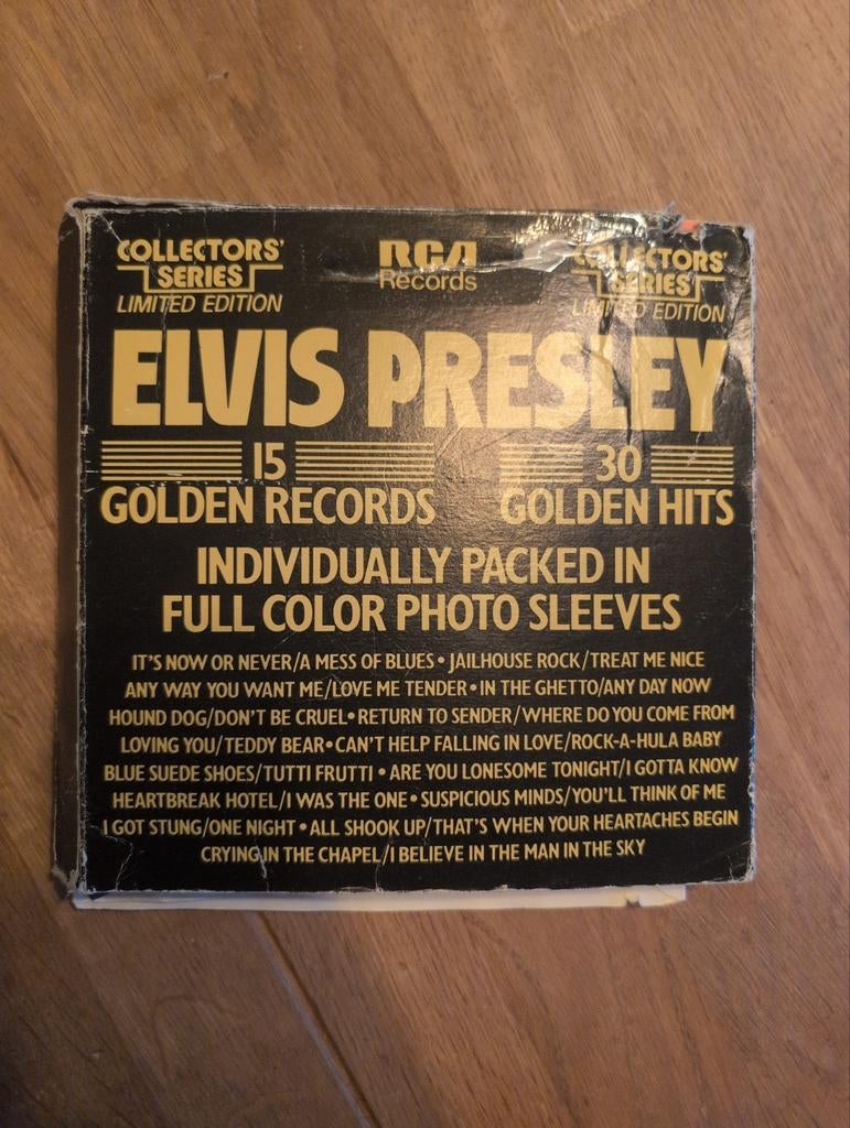 Elvis Presley Collectors Series Limited Edition, Gebruikt, Boxset, 7 inch, Ophalen of Verzenden