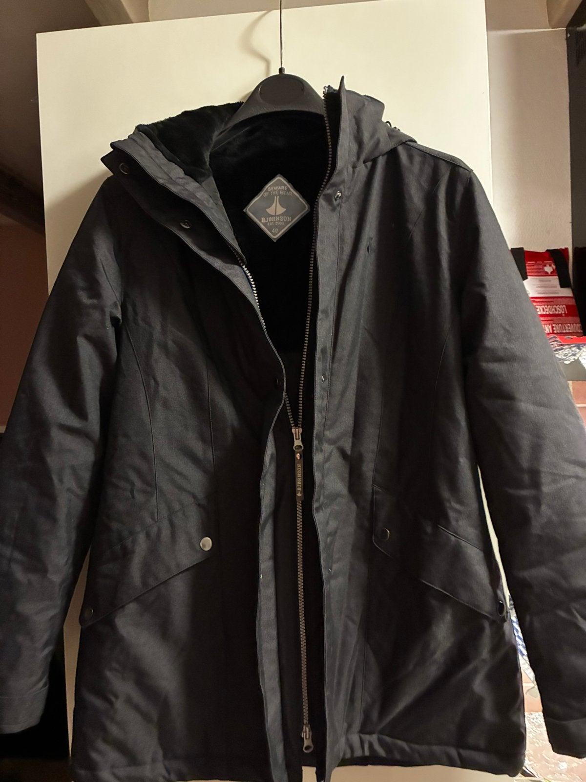 Winterjas bjornson antraciet maat 40 nieuw, Ophalen of Verzenden, Nieuw, Maat 38/40 (M), Grijs