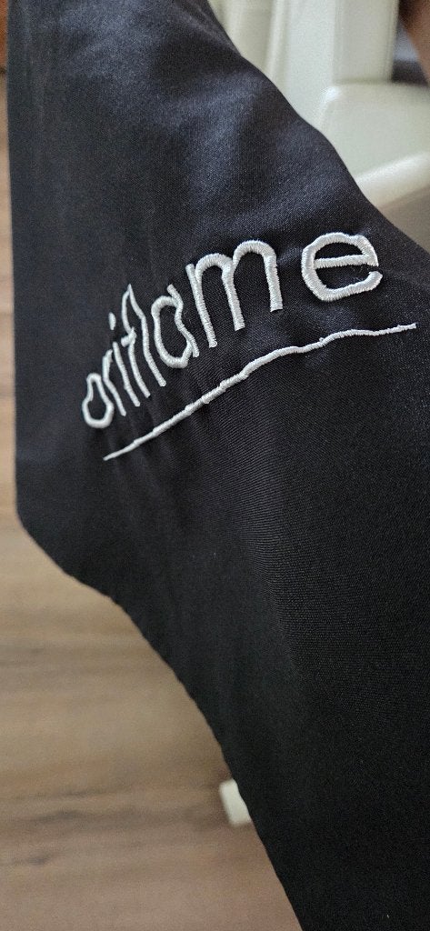 Tafelkleed / tafellaken Oriflame zwart, Ophalen of Verzenden, Gebruikt, Rechthoek