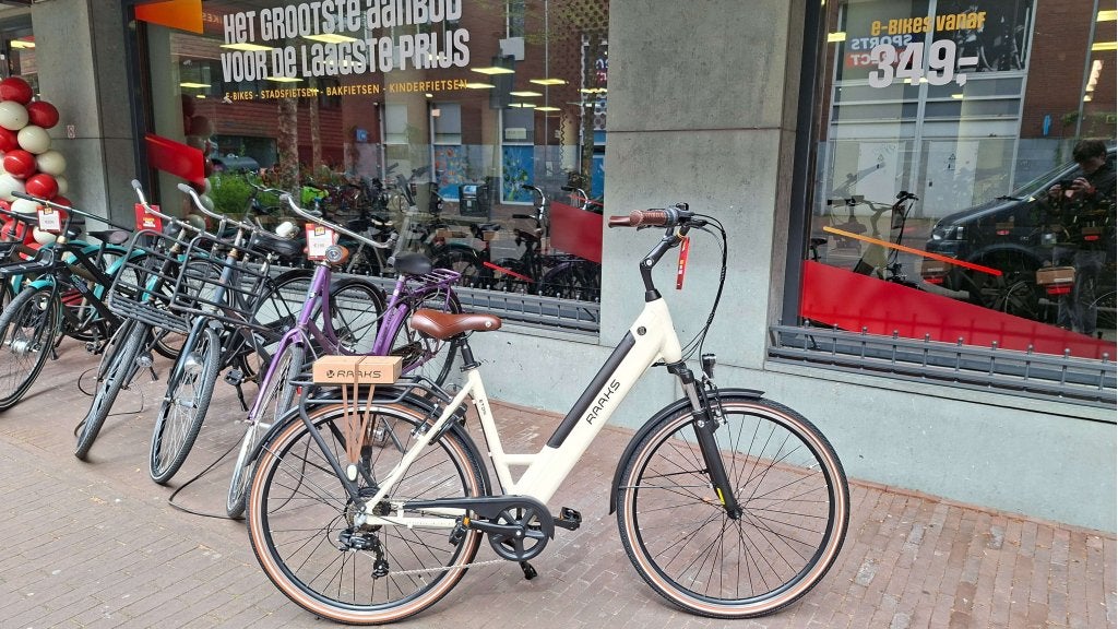Fietshokje Raaks: Raaks Eton E-bike Creme