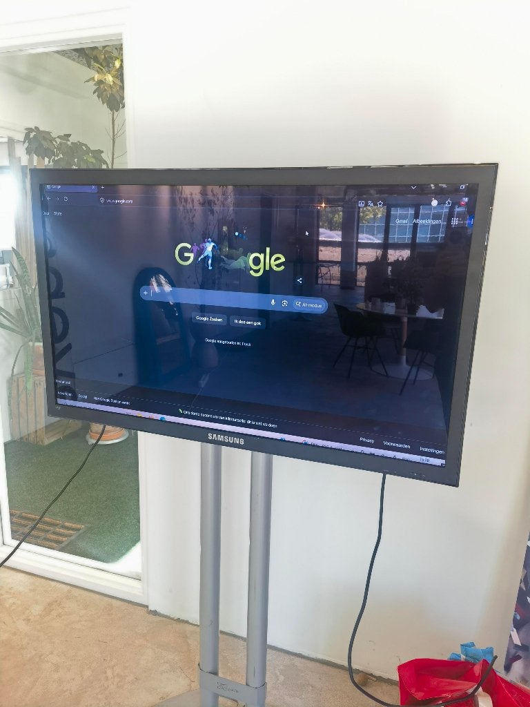 Staande TV op Poot – Samsung 460EX, Ophalen, 50 Hz, Samsung, 100 cm of meer