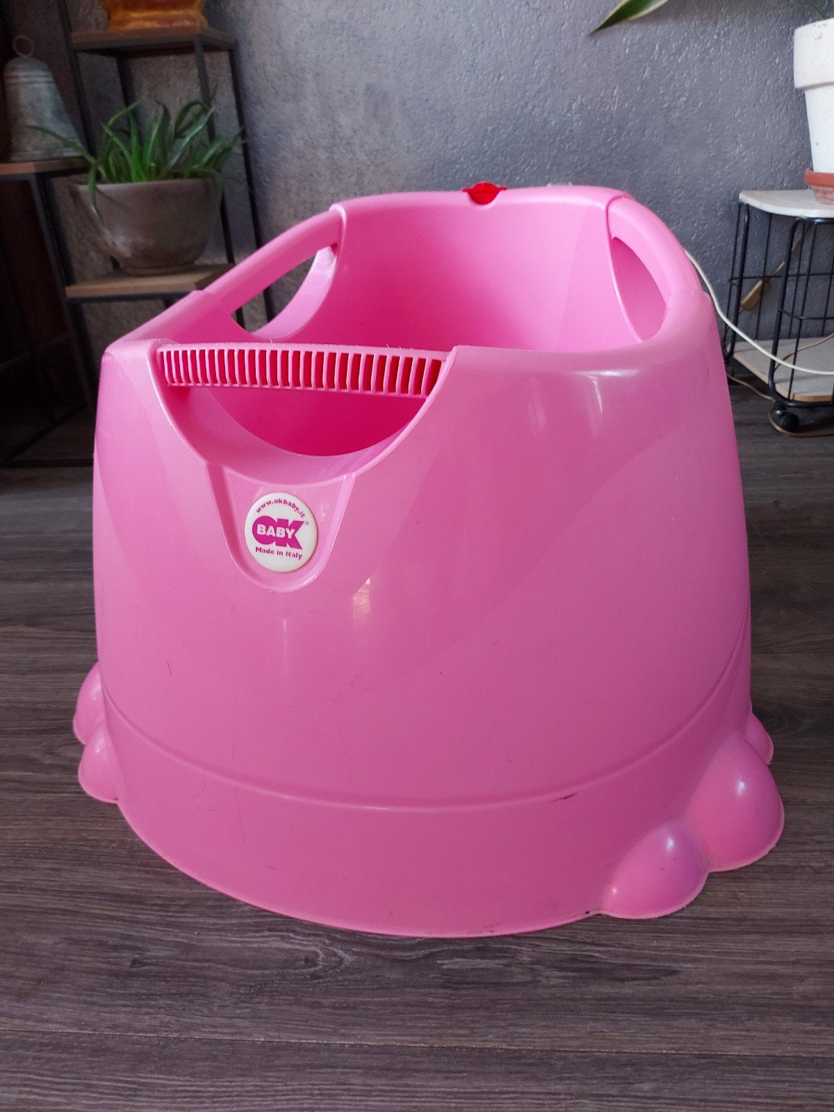 Ok baby roze babybadje, Ophalen, Zo goed als nieuw, Badje, Overige merken