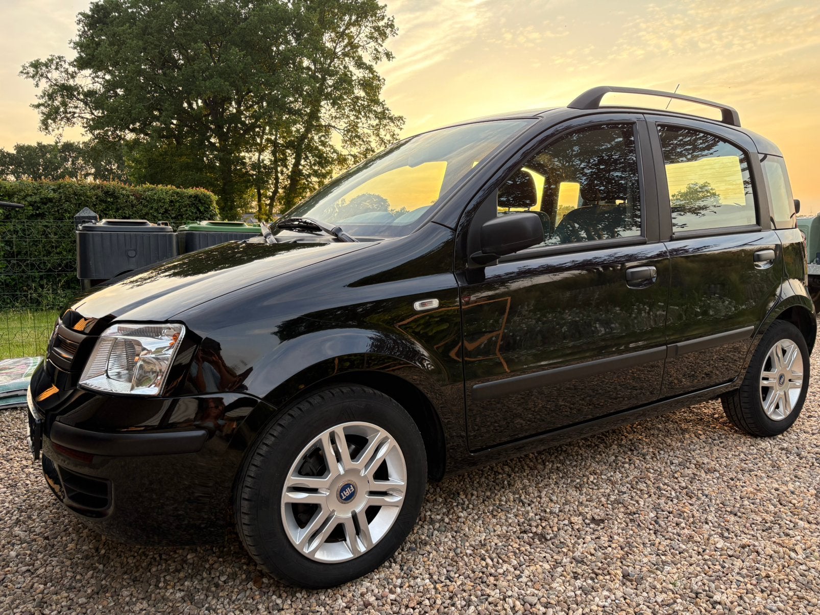Fiat Panda 1.2 Automaat Airco, nieuw distributieriem, Stof, 840 kg, Zwart, Origineel Nederlands