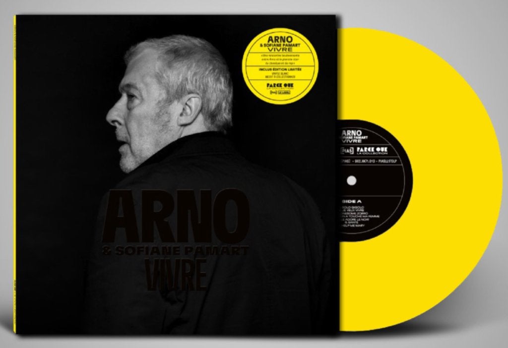 Vinyl LP Arno Hintjens & Sofiane Pamart Vivre YELLOW NIEUW, LP, Pop, Ophalen of Verzenden, 12 inch