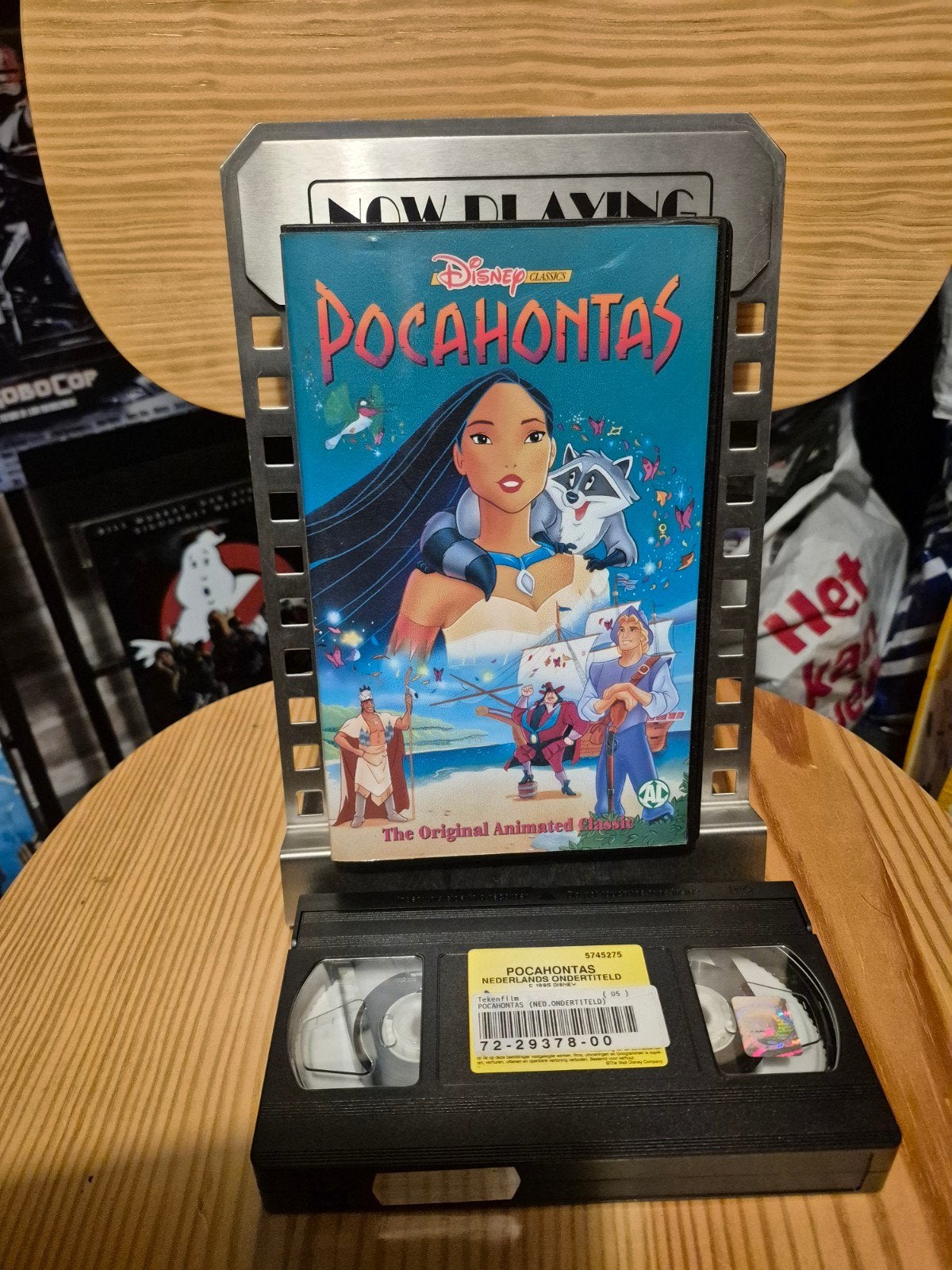 Pocahontas VHS - Videotheek Uitgave, Gebruikt, Alle leeftijden, Kinderfilm, Ophalen of Verzenden