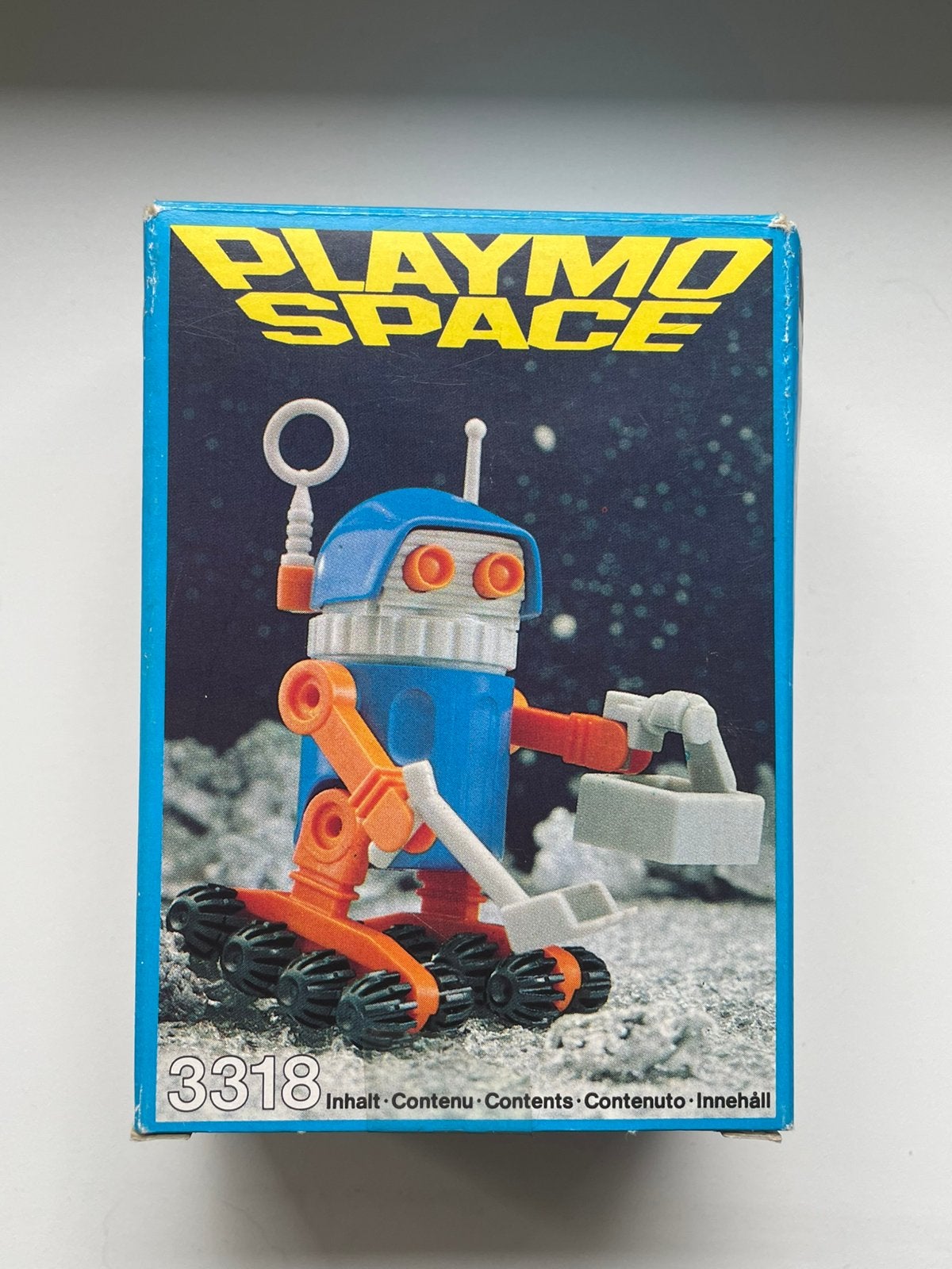 Playmo Space Robot 3318 met doos compleet, Ophalen of Verzenden, Gebruikt, Actiefiguurtje