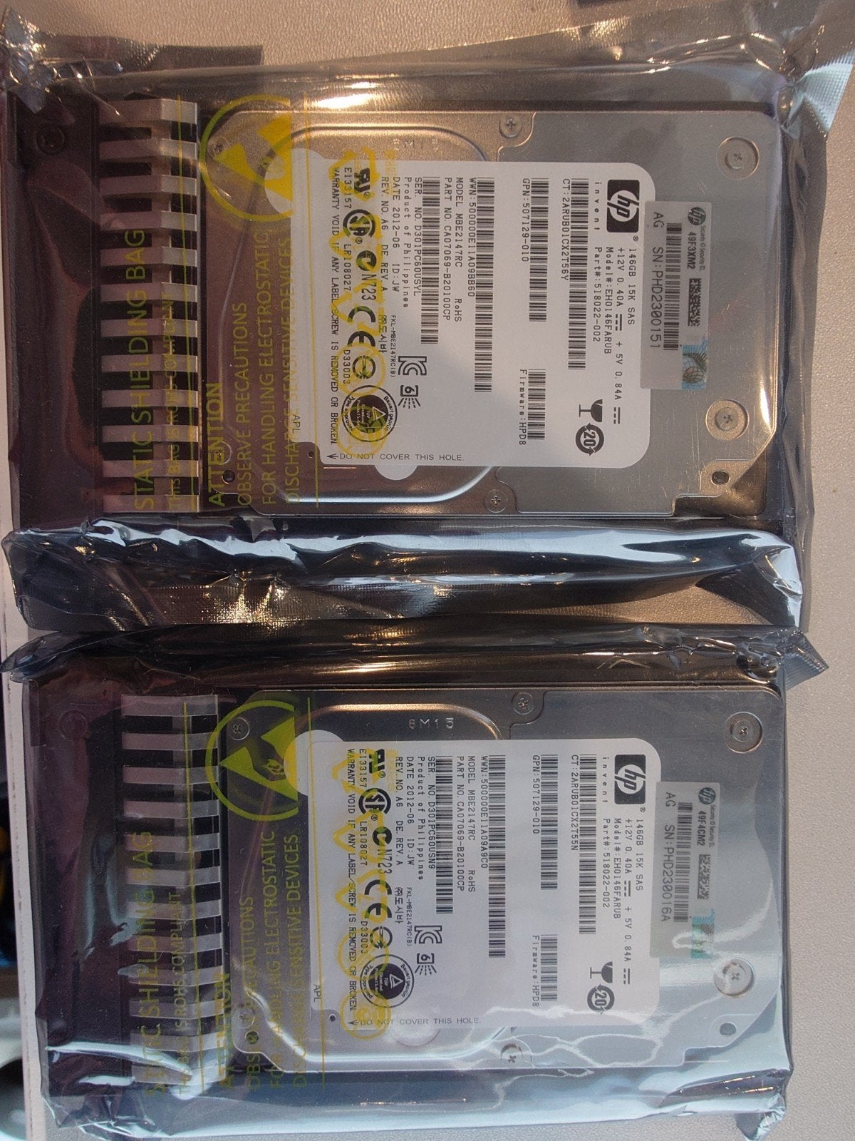 HP 146GB 15K SAS Harde Schijf (Nieuw in verpakking), Ophalen, Intern, SAS, Server