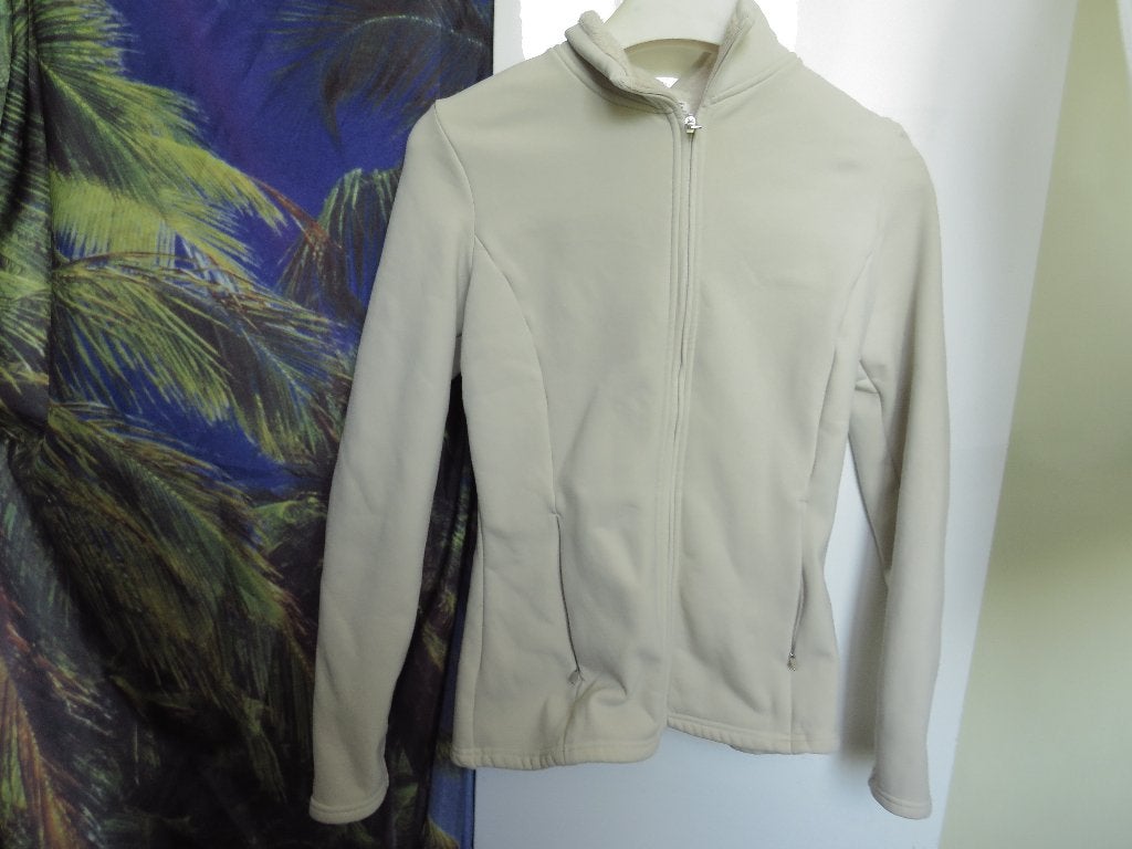 creme vacht gevoerde soft shell tussen jas S Oysho, Oysho, Beige, Ophalen of Verzenden, Maat 36 (S)