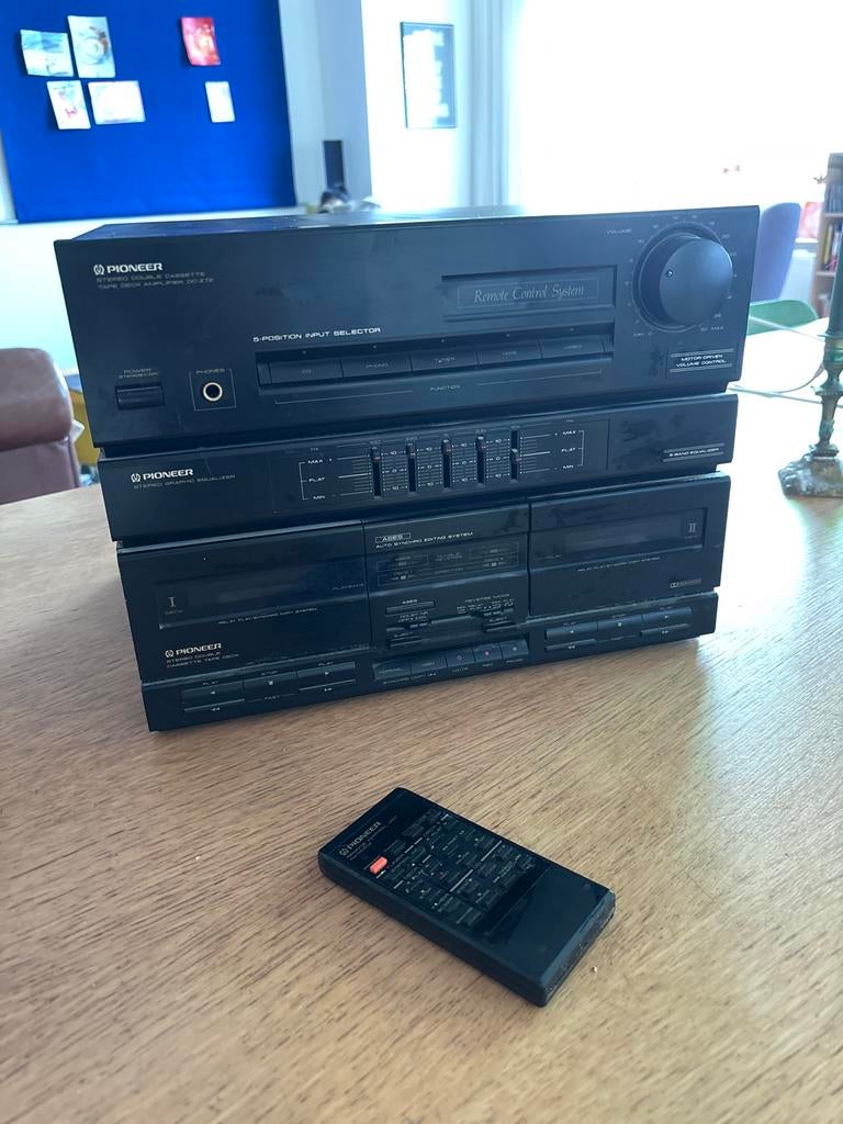 Pioneer DC-Z72 Stereo Cassette Tape Deck Amplifier, Audio, Tv en Foto, Stereo-sets, Gebruikt, Cassettedeck, Pioneer, Losse componenten