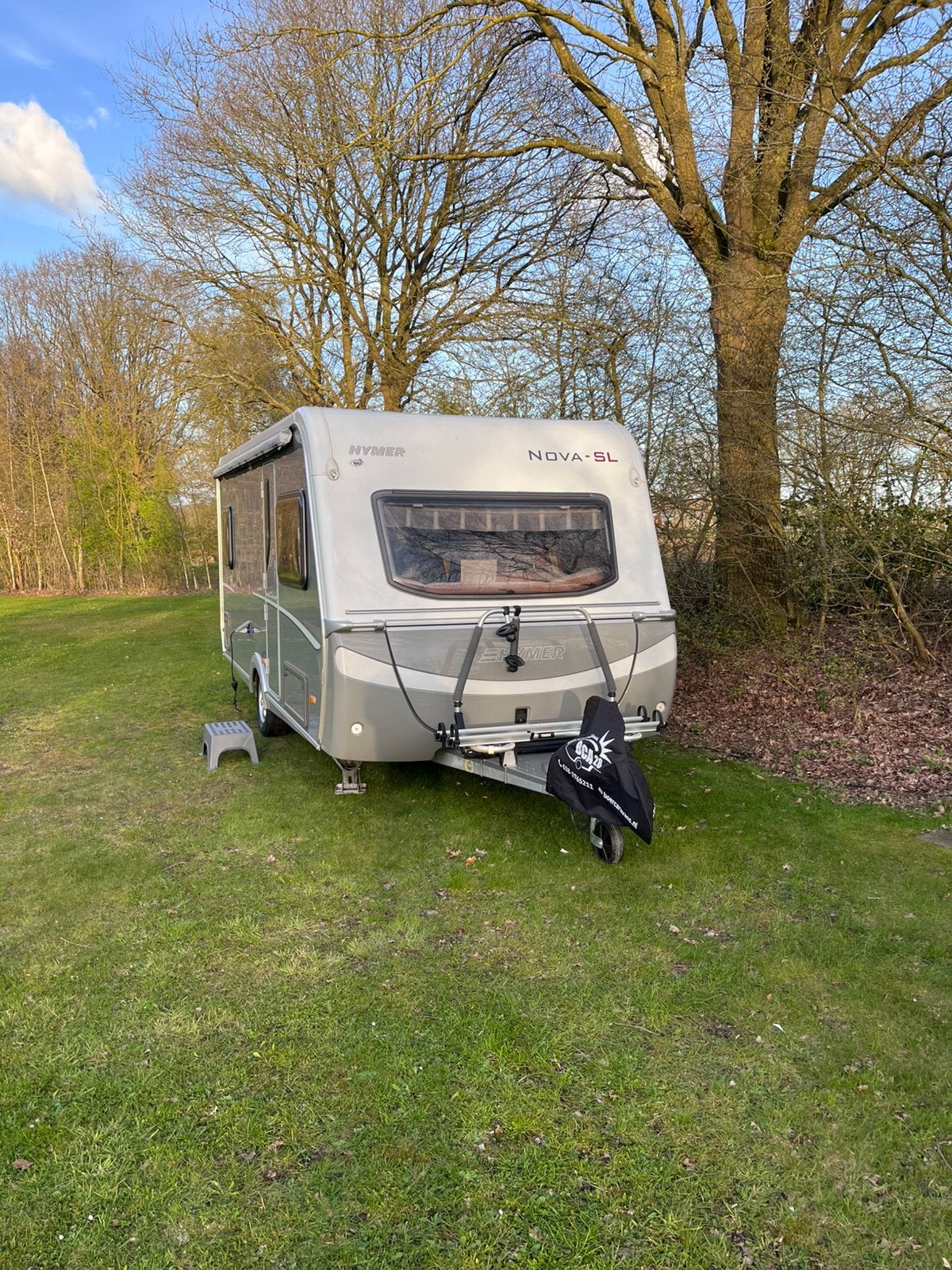 Eriba Hymer Nova 465 sl, Ophalen