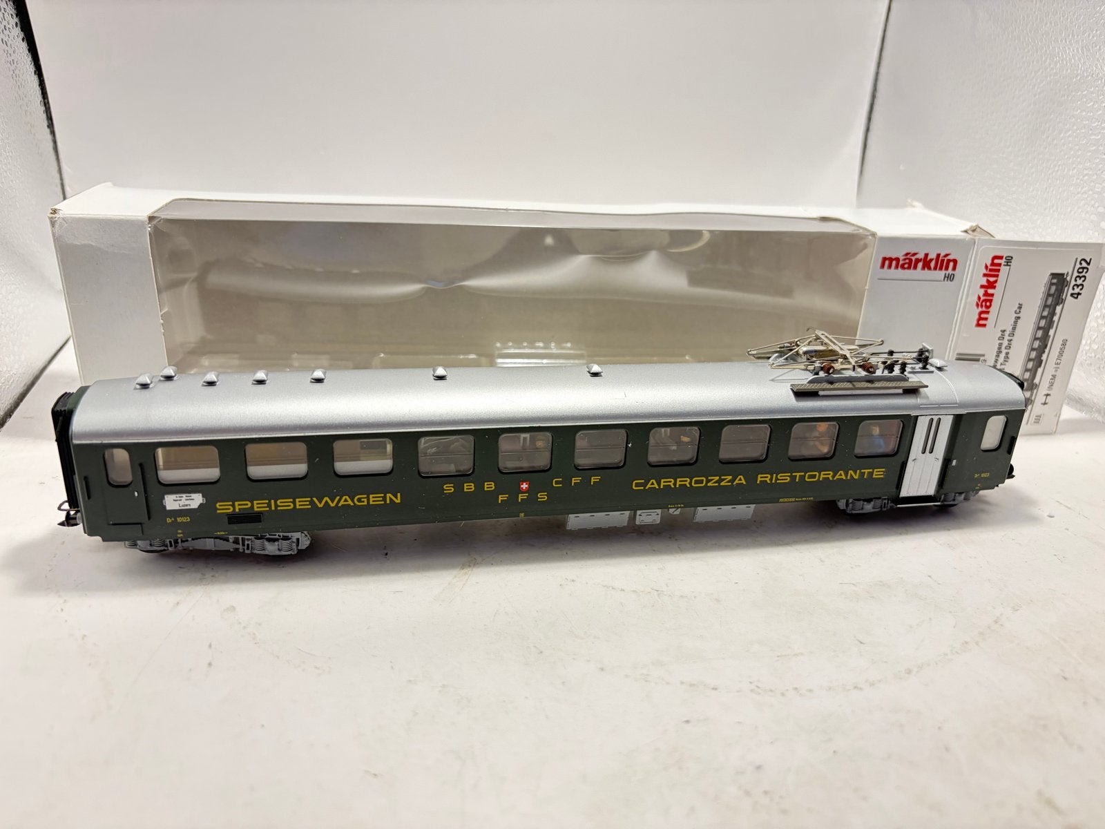 Märklin 43392 SBB CFF Speisewagen H0, B, Wisselstroom, A, Marklin