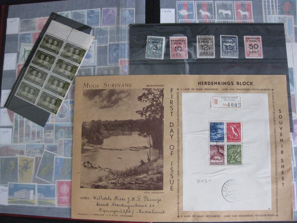 Postzegels Nederland Suriname, Ophalen of Verzenden, Postfris