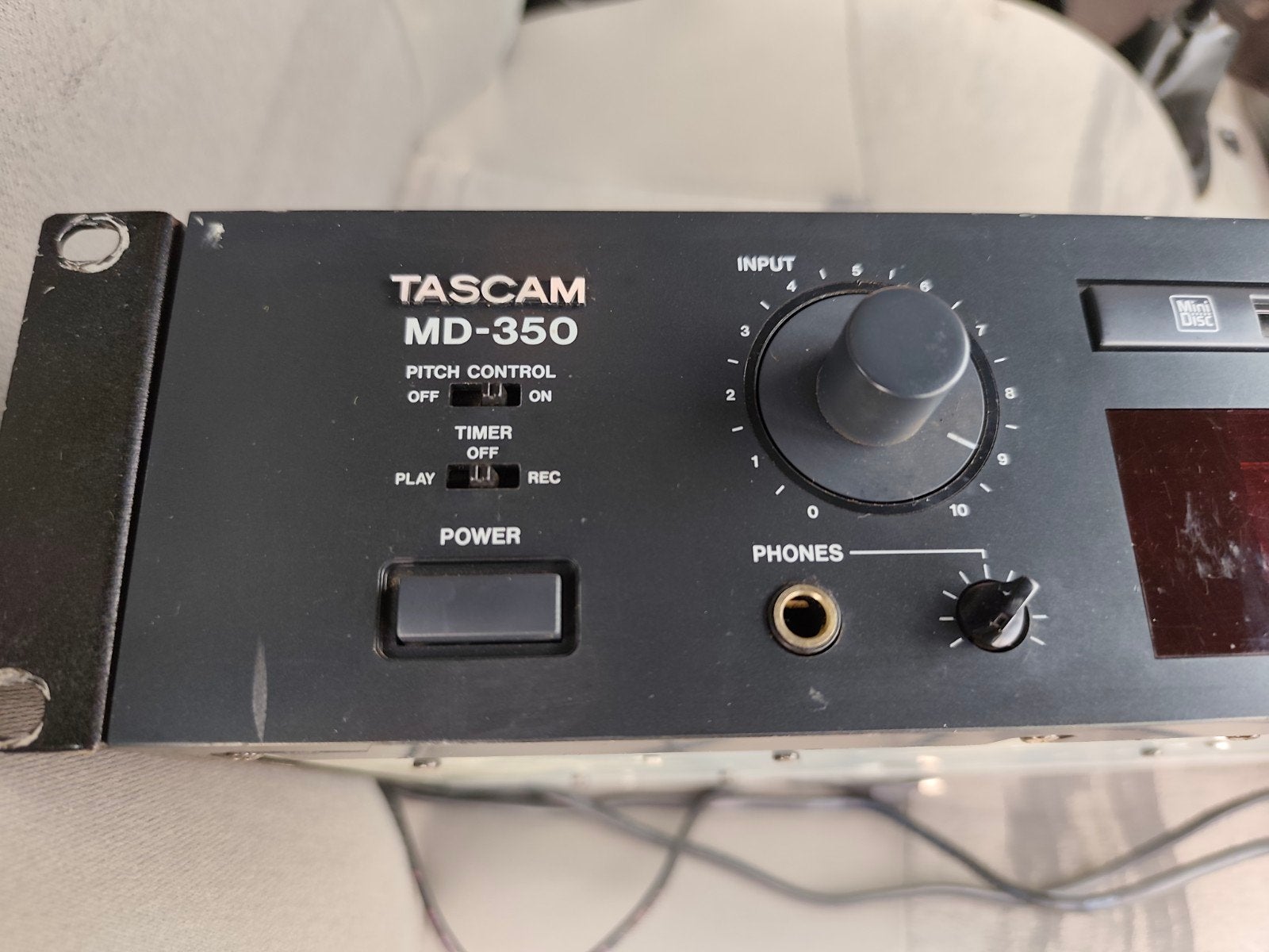 Tascam MD-350 MiniDisc Recorder/Player, Muziek en Instrumenten, Mengpanelen, Ophalen