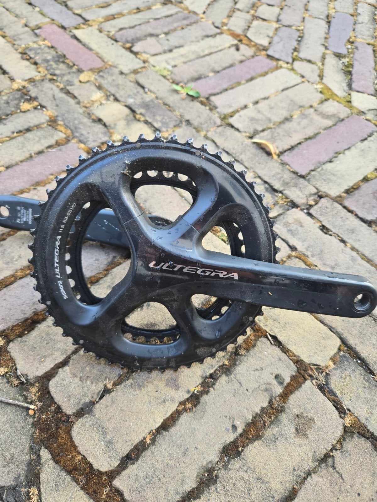 Shimano Ultegra FC-6800 Crankstel - gebruikte Staat, Crankstel of Pedalen, Gebruikt, Ophalen of Verzenden, Aluminium