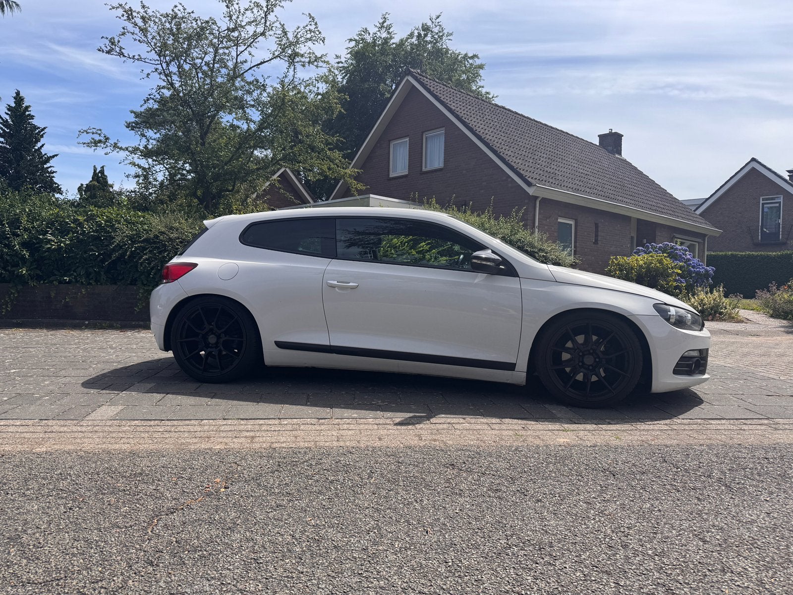 Volkswagen Scirocco 2.0 TSI 136.XXX nieuwe ketting, Auto's, Volkswagen, 4 cilinders, 1984 cc, 4 stoelen, Wit