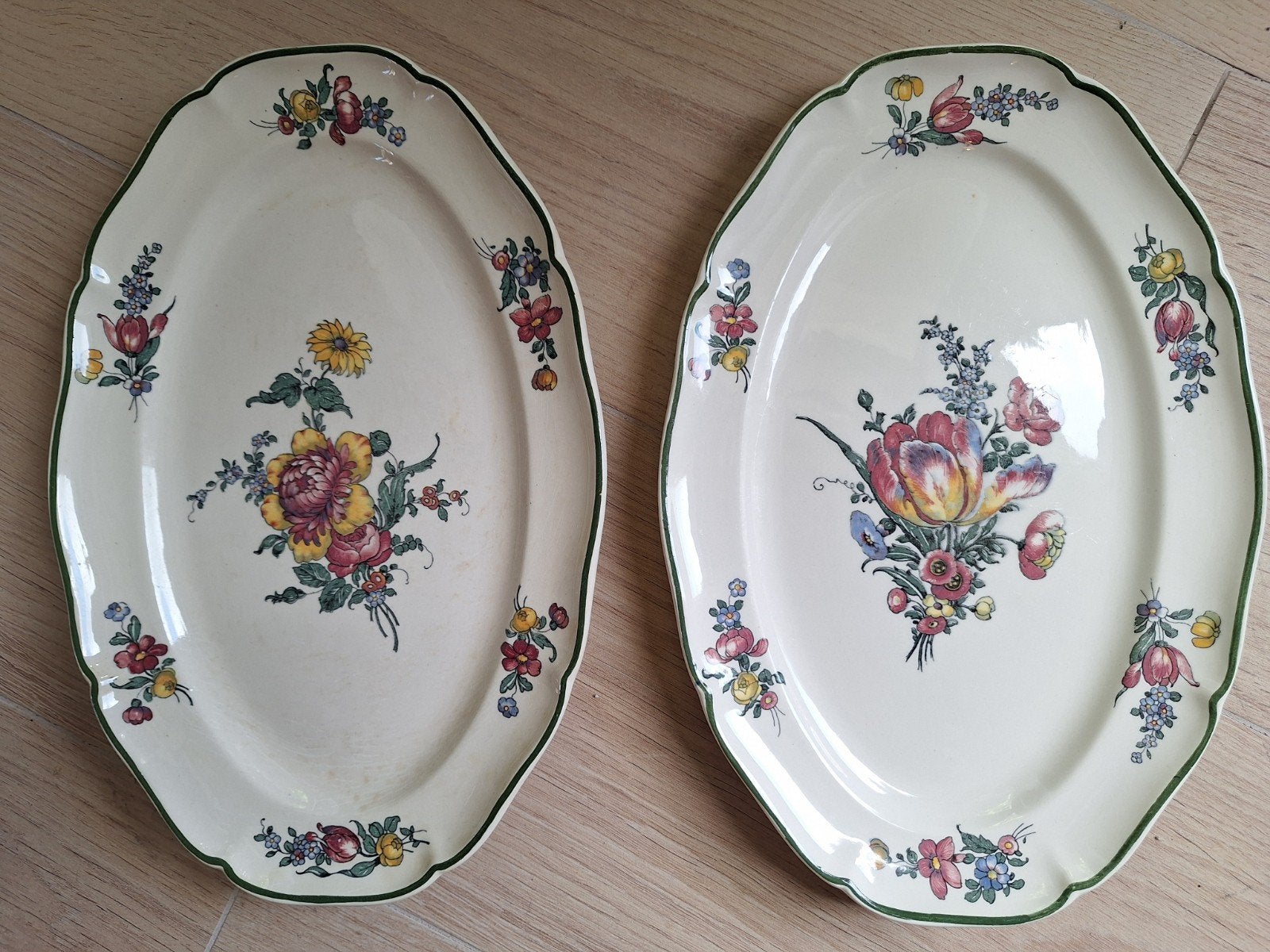 4x Villeroy & Boch Alt Strassburg ovale serveerschalen, Ophalen