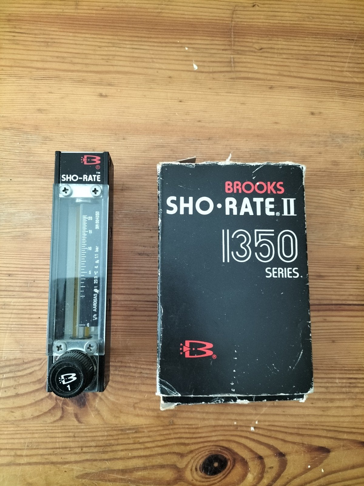 Brooks Sho-Rate II 1350 Series Flowmeter, Ophalen