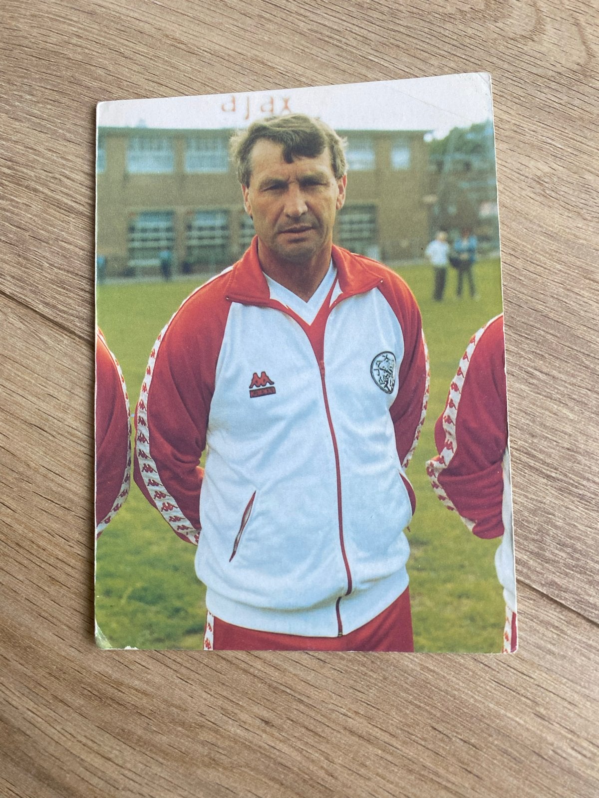 Vintage Ajax Spelerskaart - Spitz Kohn, Ophalen of Verzenden, Gebruikt, Ajax, Spelerskaart