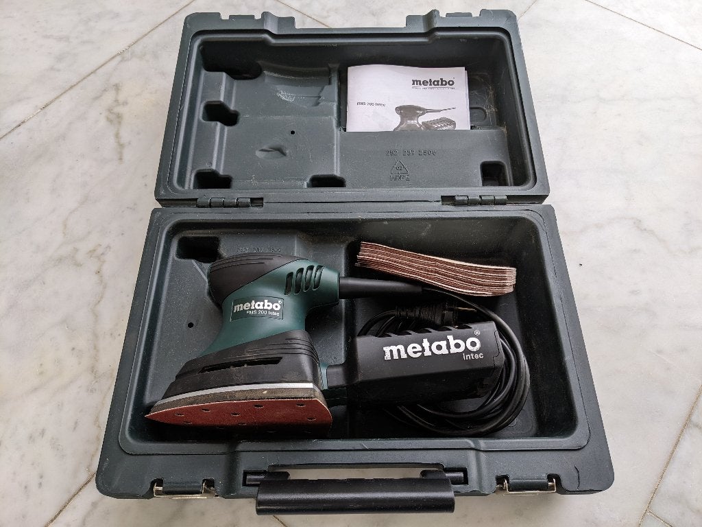 metabo schuurmachine FMS 200 intec, Ophalen, Gebruikt, Minder dan 600 watt, Vlakschuurmachine
