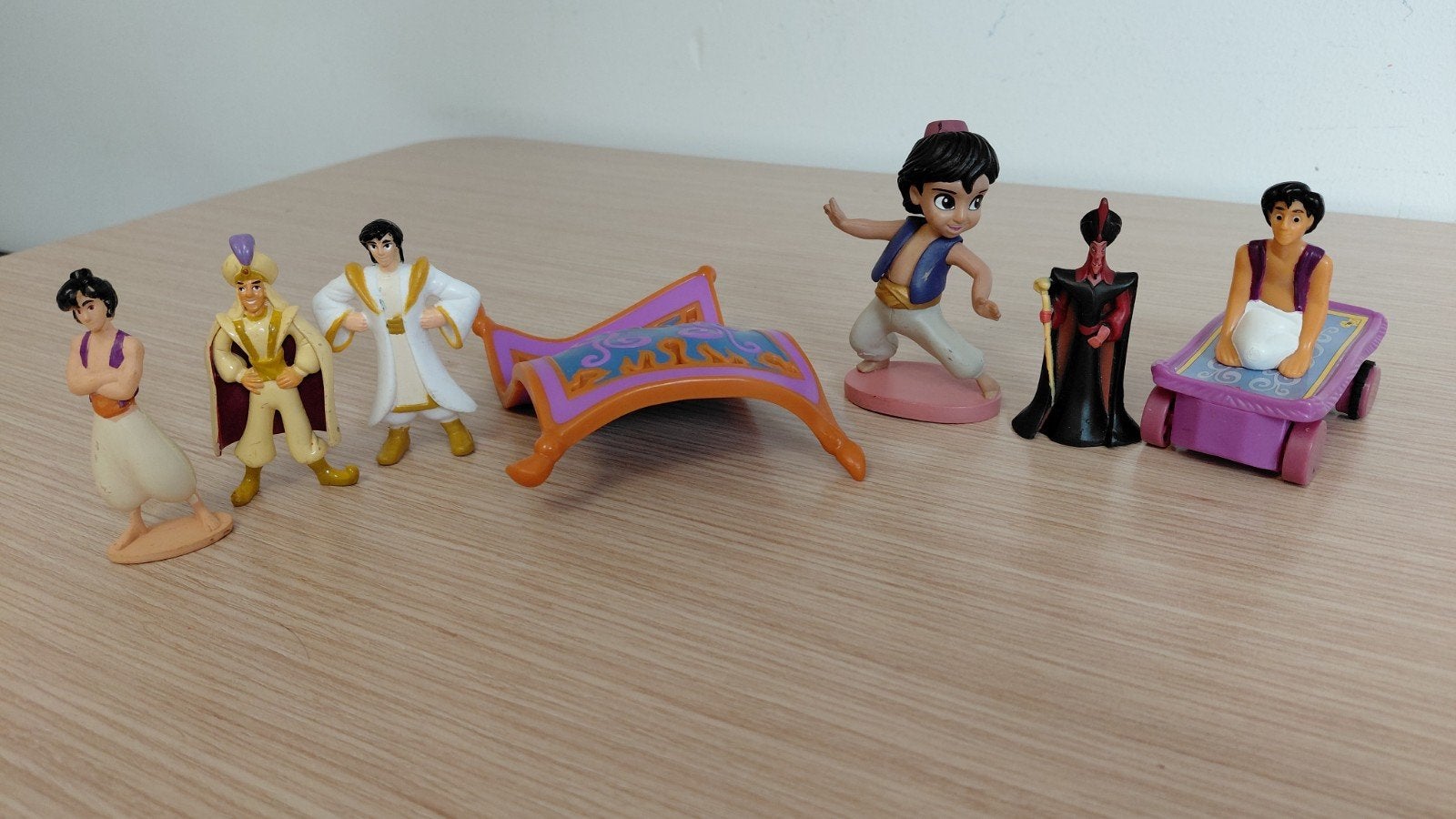 Aladdin poppetjes Disney, Verzamelen, Ophalen of Verzenden, Zo goed als nieuw